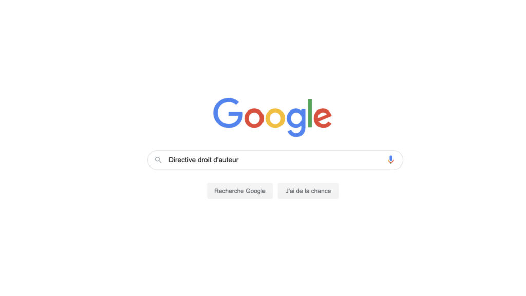 directive droit d’auteur une directive droit d’auteur une