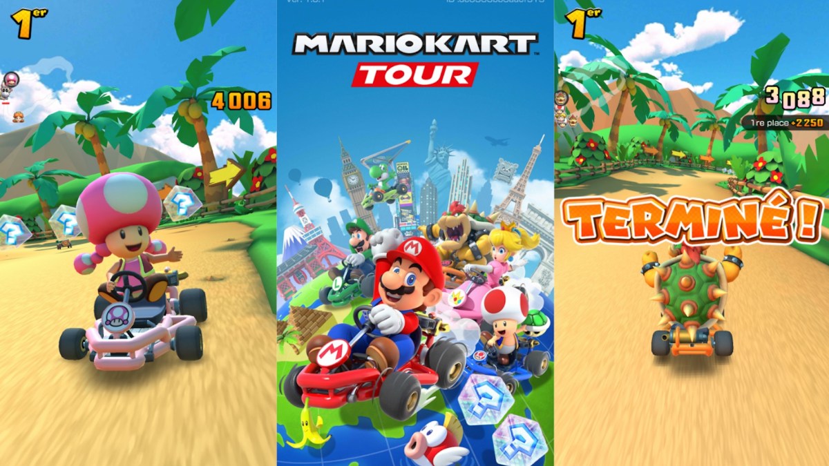 Captures de Mario Kart Tour Captures de Mario Kart Tour