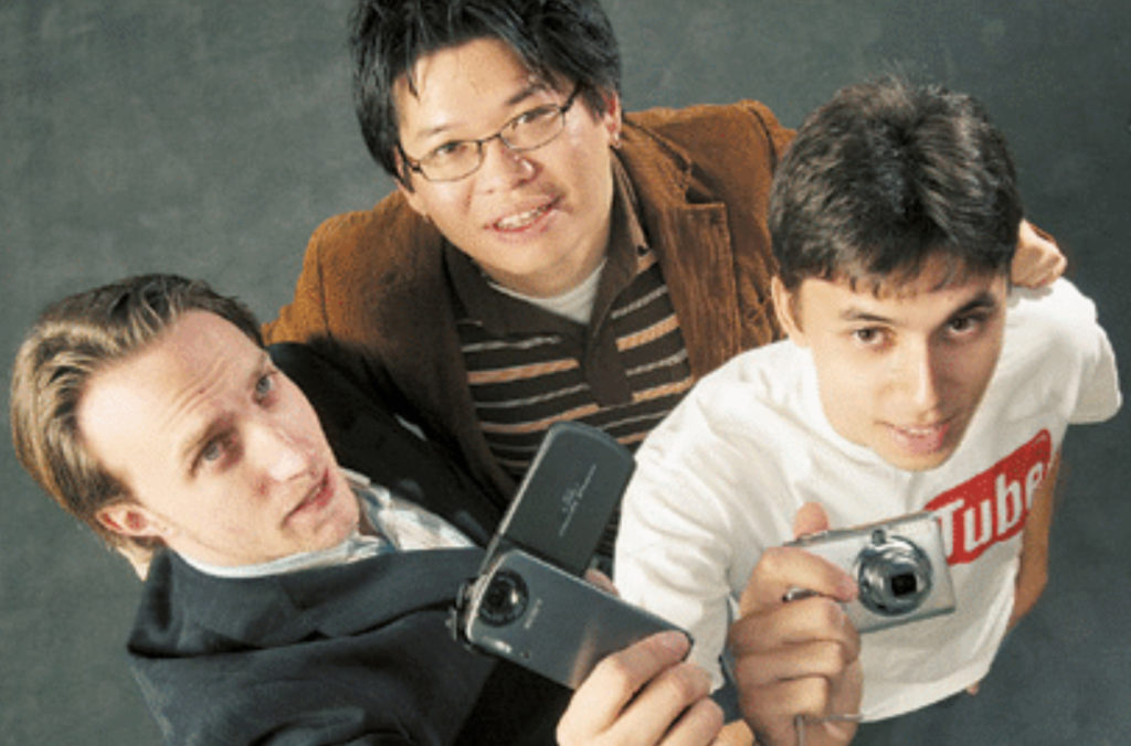 Les fondateurs de YouTube. // Source : Jawed Karim Les fondateurs de YouTube. // Source : Jawed Karim