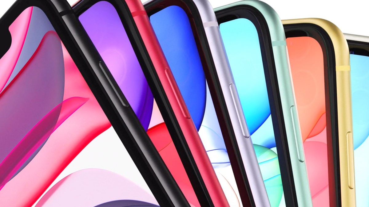 Les nouveaux coloris d'iPhone 11 // Source : Apple Les nouveaux coloris d'iPhone 11 // Source : Apple