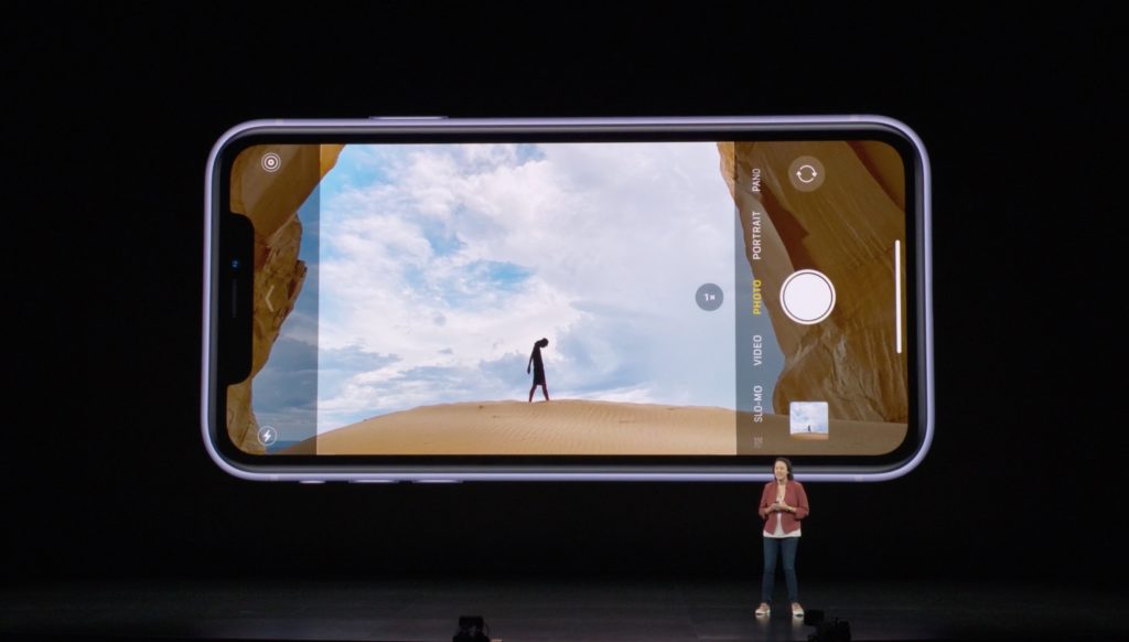 La nouvelle caméra de l'iPhone 11 // Source : Apple La nouvelle caméra de l'iPhone 11 // Source : Apple