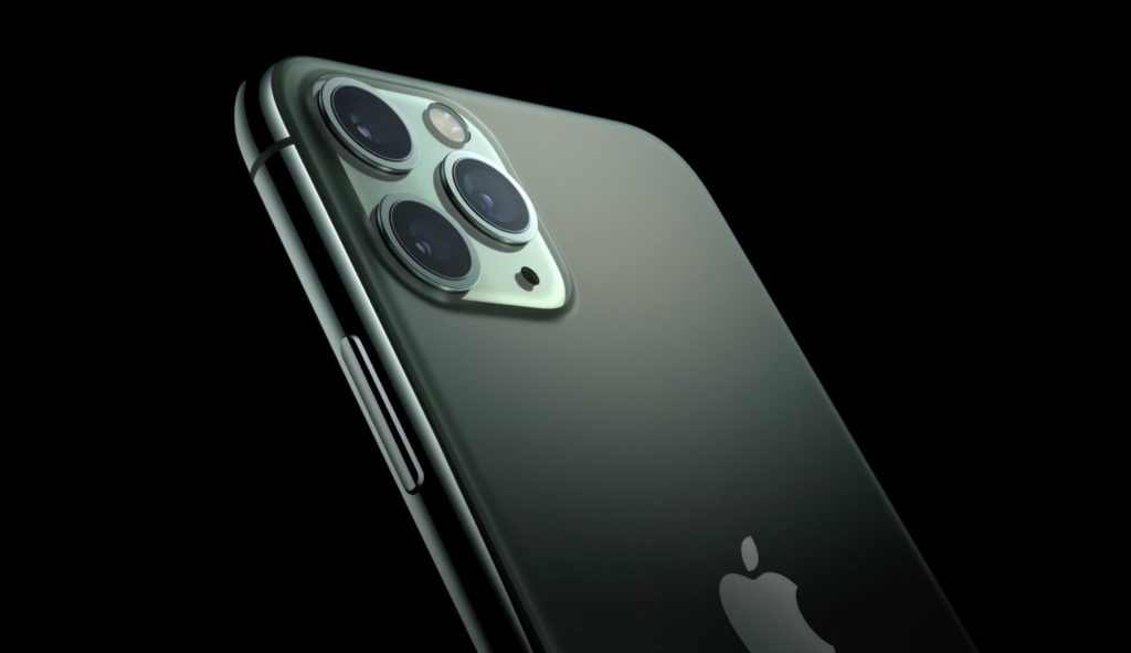 Les 3 capteurs de l'iPhone 11 Pro // Source : Apple Les 3 capteurs de l'iPhone 11 Pro // Source : Apple