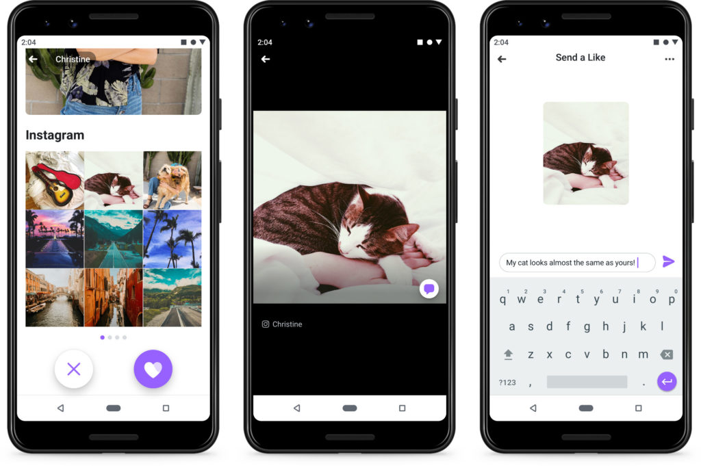 Facebook Dating + Instagram // Source : Facebook Facebook Dating + Instagram // Source : Facebook