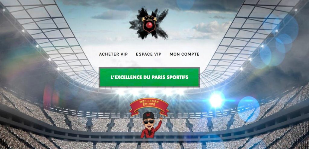 La page d'accueil de LPF Pronos. // Source : LPF Pronos La page d'accueil de LPF Pronos. // Source : LPF Pronos