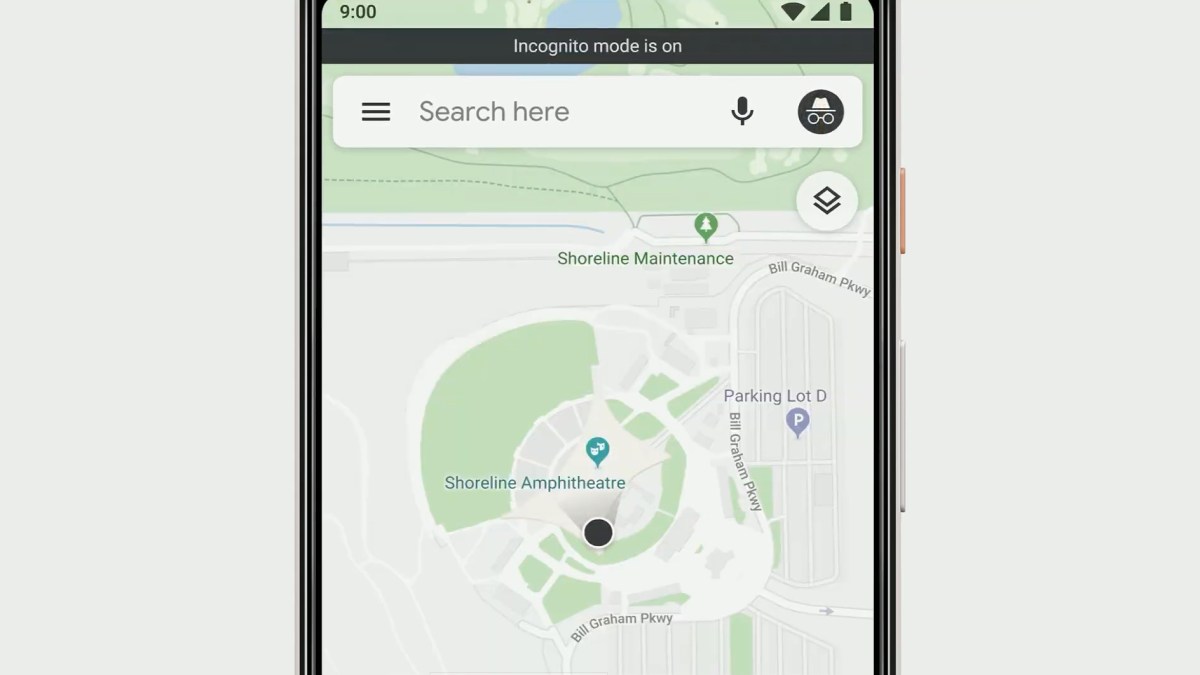 Maps incognito Maps incognito