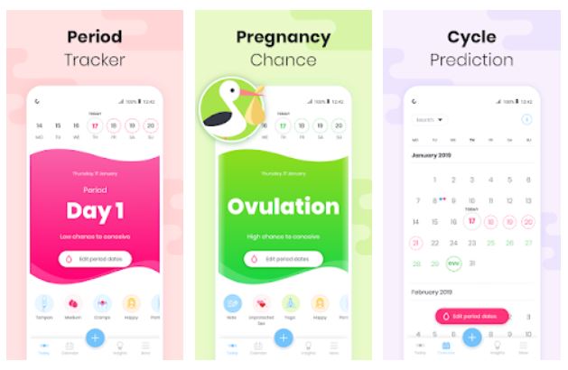 L'application Mia Fem. // Source : Mia Fem L'application Mia Fem. // Source : Mia Fem