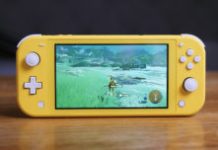 La Switch Lite de Nintendo // Source : Louise Audry pour Numerama La Switch Lite de Nintendo // Source : Louise Audry pour Numerama