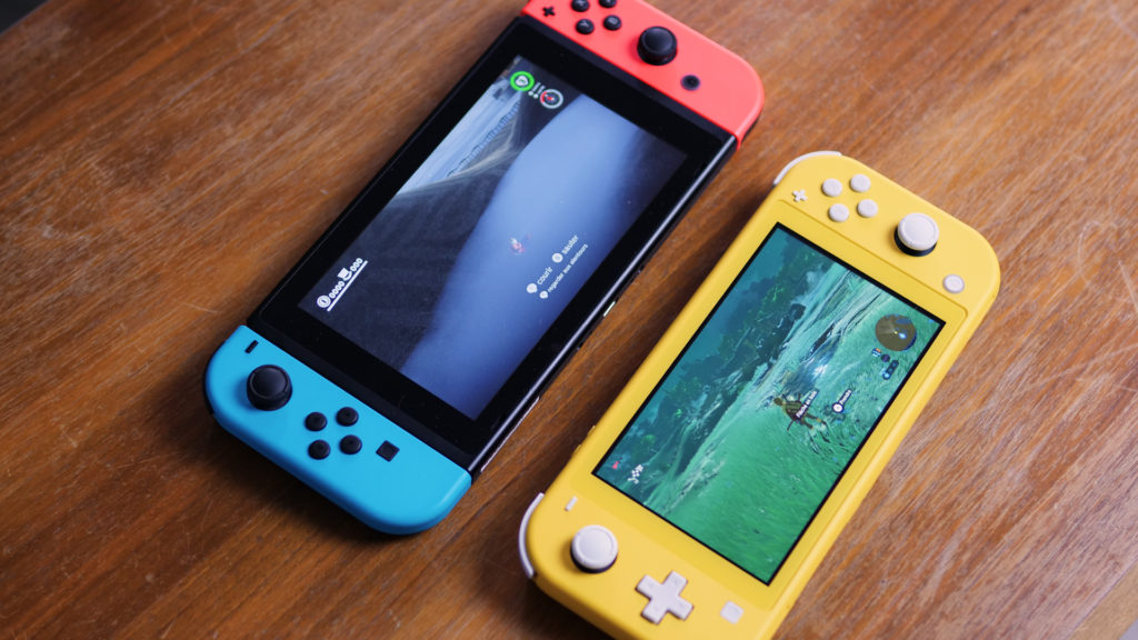 La Switch Lite de Nintendo // Source : Louise Audry pour Numerama La Switch Lite de Nintendo // Source : Louise Audry pour Numerama