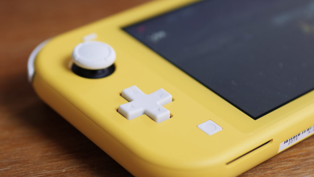 La Switch Lite de Nintendo // Source : Louise Audry pour Numerama