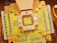 Un ordinateur quantique. // Source : Wikimedia/CC/National Institute of Standards and Technology (photo recadrée) Un ordinateur quantique. // Source : Wikimedia/CC/National Institute of Standards and Technology (photo recadrée)