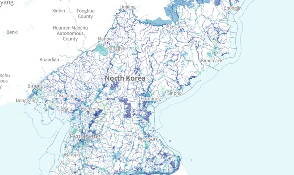 Aperçu des données répertoriées sur la Corée du nord. // Source : Wonyoung So Aperçu des données répertoriées sur la Corée du nord. // Source : Wonyoung So