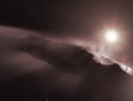 Oumuamua. // Source : ESA/Hubble, NASA, ESO, M. Kornmesser (photo recadrée et modifiée)