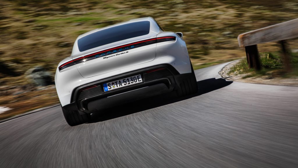 La Porsche Taycan // Source : Christoph Bauer pour Porsche La Porsche Taycan // Source : Christoph Bauer pour Porsche