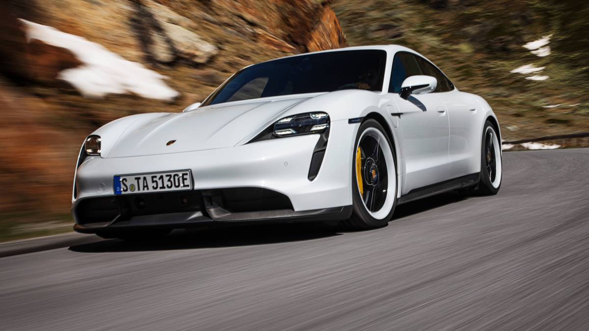 La Porsche Taycan // Source : Christoph Bauer pour Porsche La Porsche Taycan // Source : Christoph Bauer pour Porsche