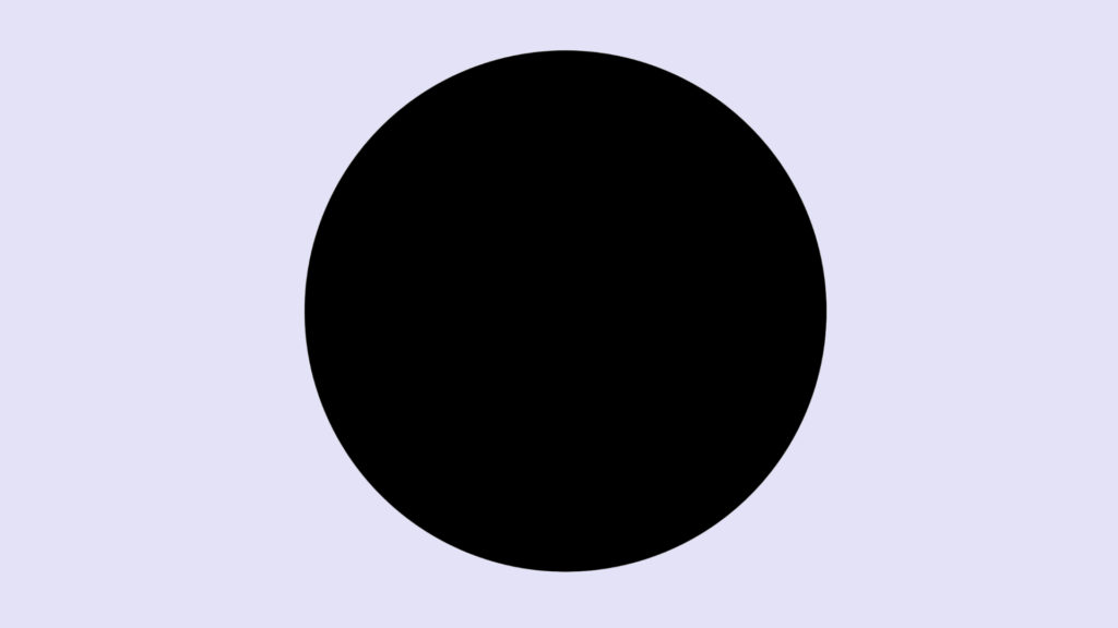 Voici comment les scientifiques représentent ce trou noir dans leur étude. // Source : Capture d'écran J. Scholtz, J. Unnwin (photo modifiée) Voici comment les scientifiques représentent ce trou noir dans leur étude. // Source : Capture d'écran J. Scholtz, J. Unnwin (photo modifiée)