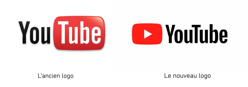 Les logos de YouTube. // Source : YouTube Les logos de YouTube. // Source : YouTube