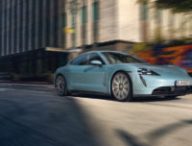 Des images de la Taycan 4S // Source : Porsche