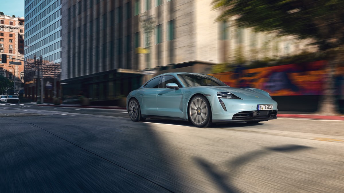 Des images de la Taycan 4S // Source : Porsche Des images de la Taycan 4S // Source : Porsche