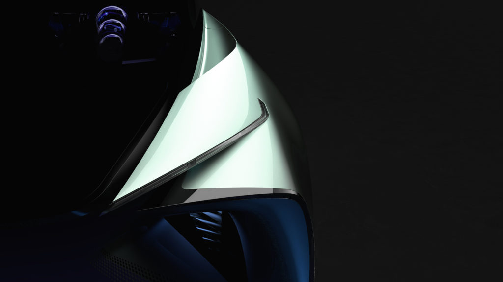 Teasing Lexus électrique // Source : Toyota/Lexus Teasing Lexus électrique // Source : Toyota/Lexus