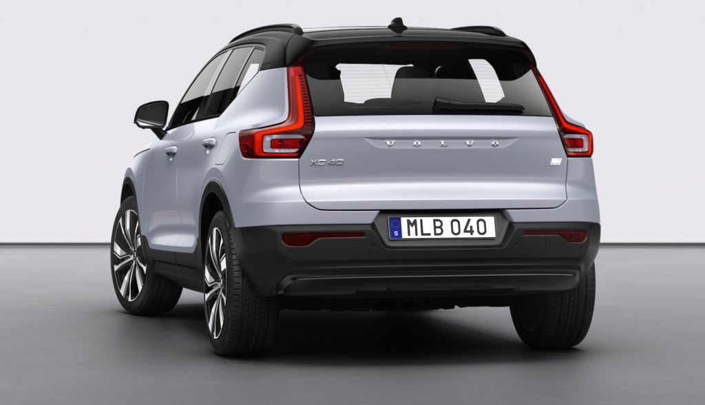 Volvo XC40 Recharge // Source : Volvo Volvo XC40 Recharge // Source : Volvo