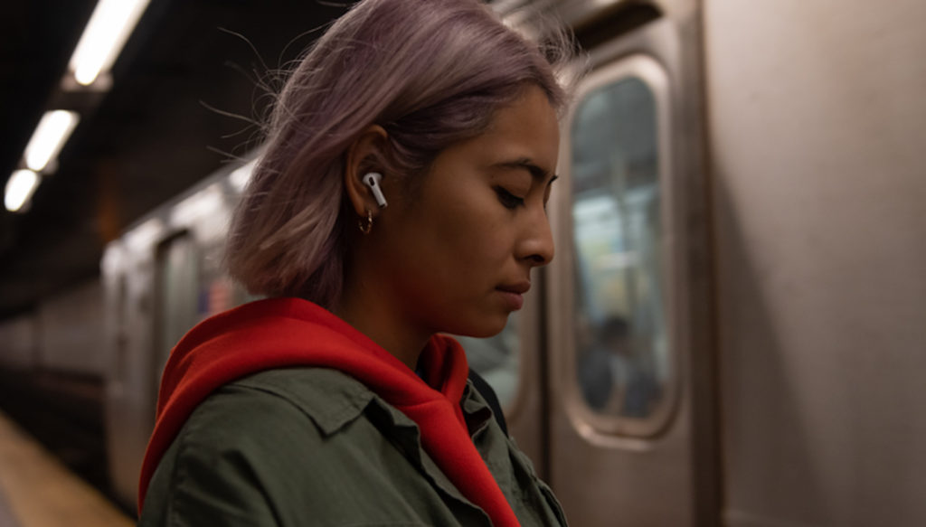 Les nouveaux Airpods Pro // Source : Apple Les nouveaux Airpods Pro // Source : Apple