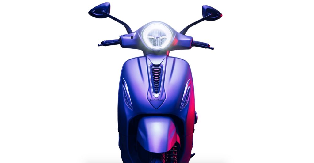 Le chetak électrique // Source : Chetak Le chetak électrique // Source : Chetak