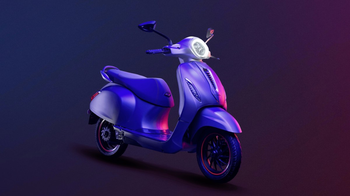 Le chetak électrique // Source : Chetak Le chetak électrique // Source : Chetak