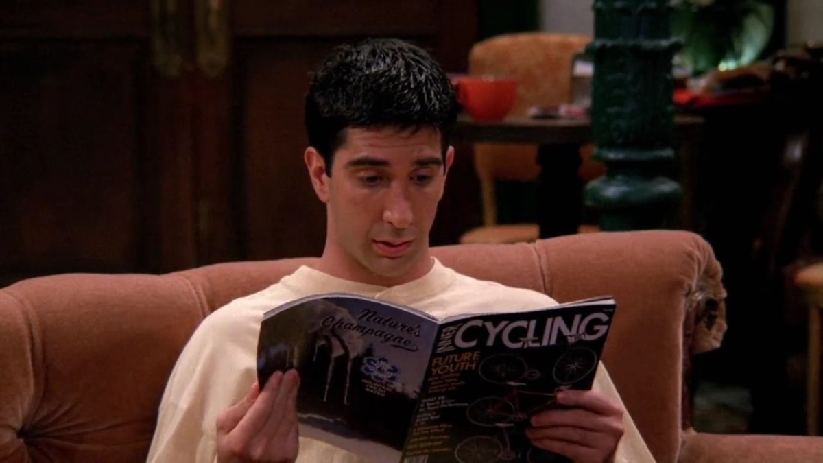 Extrait de la série Friends. // Source : Capture d'écran Twitter / @Booksintvseries Extrait de la série Friends. // Source : Capture d'écran Twitter / @Booksintvseries
