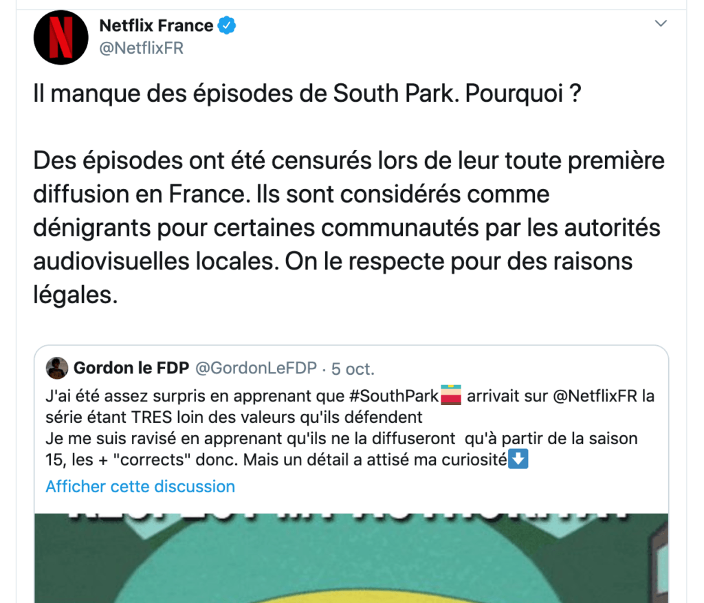 Twitter/NetflixFR Twitter/NetflixFR