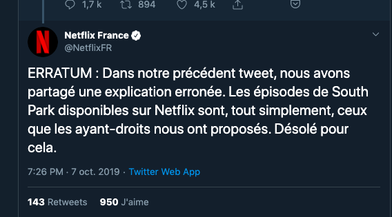 Twitter/Netflix Twitter/Netflix