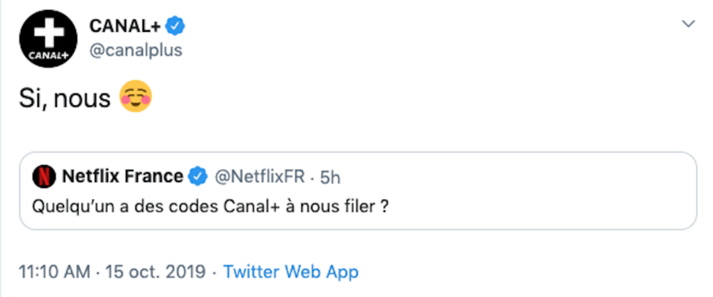 Twitter/canalplus Twitter/canalplus