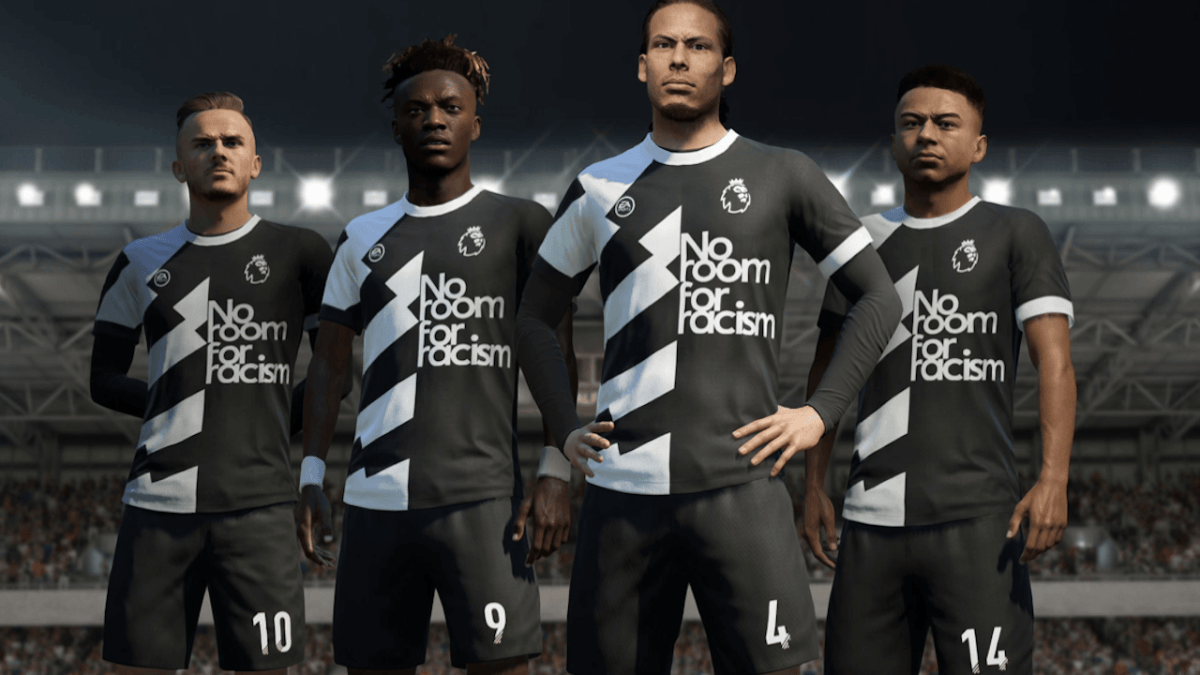FIFA 20 campagne anti-racisme // Source : EA Sports FIFA 20 campagne anti-racisme // Source : EA Sports