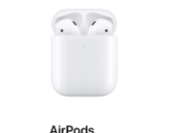 Gamme Apple AirPods // Source : Apple