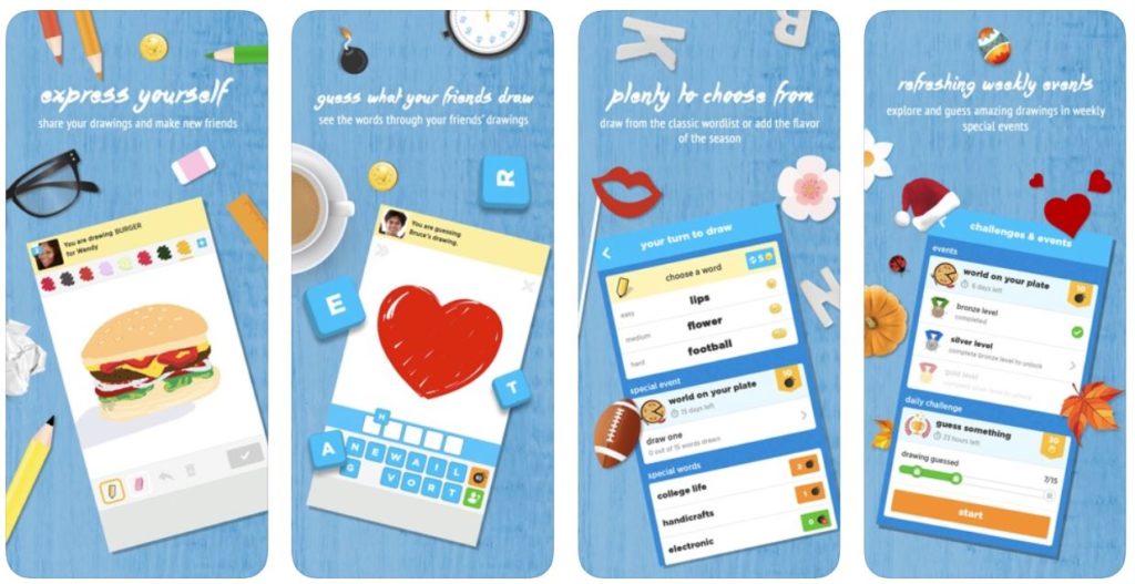 Le jeu Draw Something // Source : Capture d'écran / Zynga Le jeu Draw Something // Source : Capture d'écran / Zynga