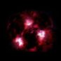 Une représentation de cette galaxie massive découverte. // Source : James Josephides/Christina Williams/Ivo Labbe (photo recardée et modifiée) Une représentation de cette galaxie massive découverte. // Source : James Josephides/Christina Williams/Ivo Labbe (photo recardée et modifiée)