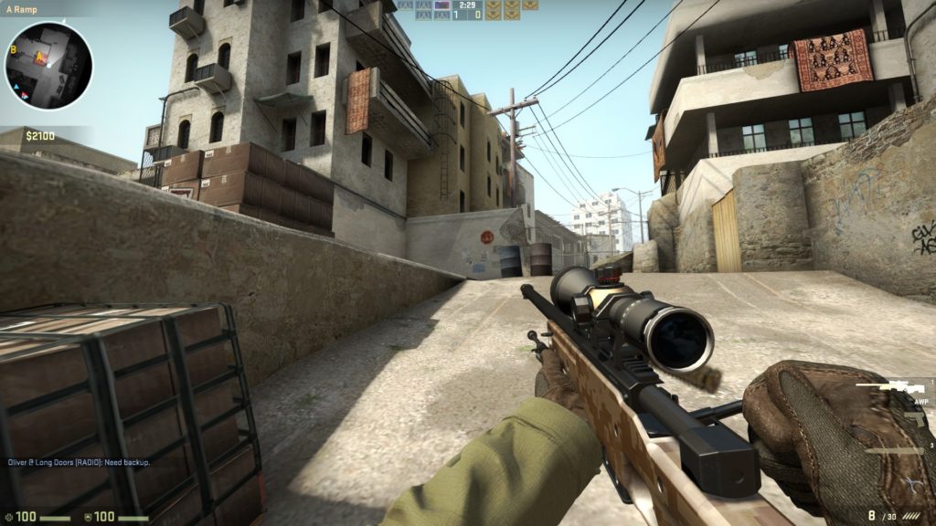 Une scène de CS:GO. // Source : CS:GO Une scène de CS:GO. // Source : CS:GO