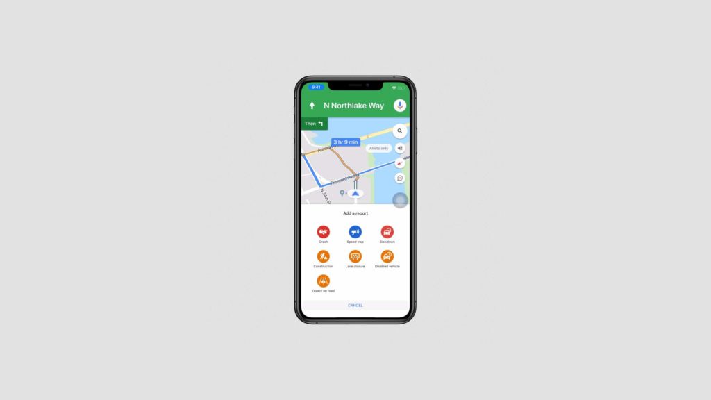 Google Maps alertes Google Maps alertes