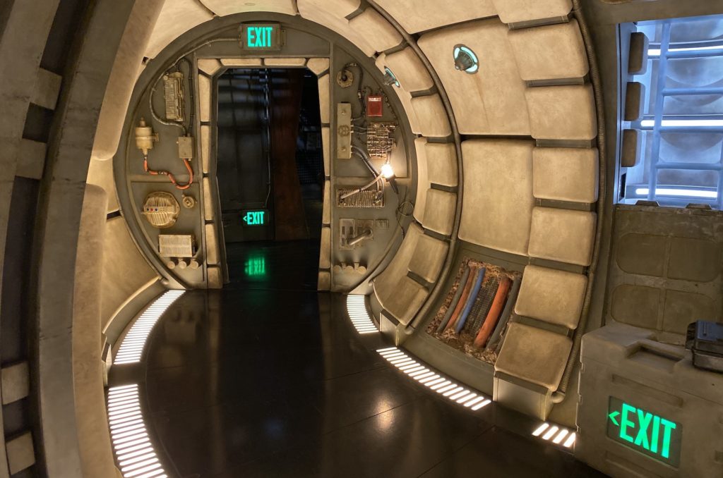 Zone Galaxy’s Edge Star Wars du parc Disney de Californie // Source : Maxime Claudel / Numerama Zone Galaxy’s Edge Star Wars du parc Disney de Californie // Source : Maxime Claudel / Numerama
