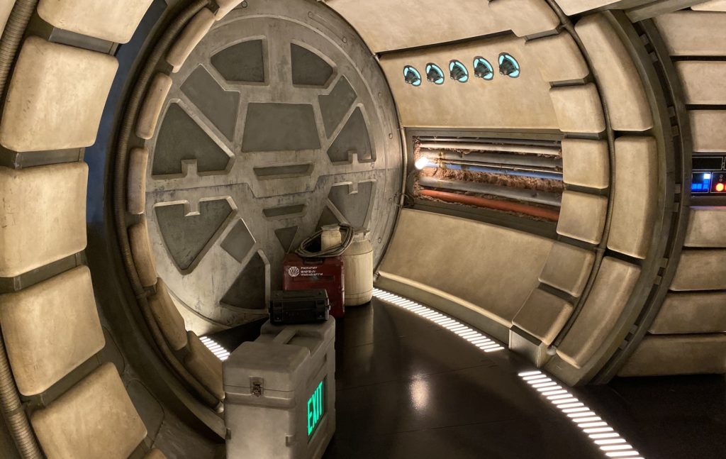 Zone Galaxy’s Edge Star Wars du parc Disney de Californie // Source : Maxime Claudel / Numerama Zone Galaxy’s Edge Star Wars du parc Disney de Californie // Source : Maxime Claudel / Numerama