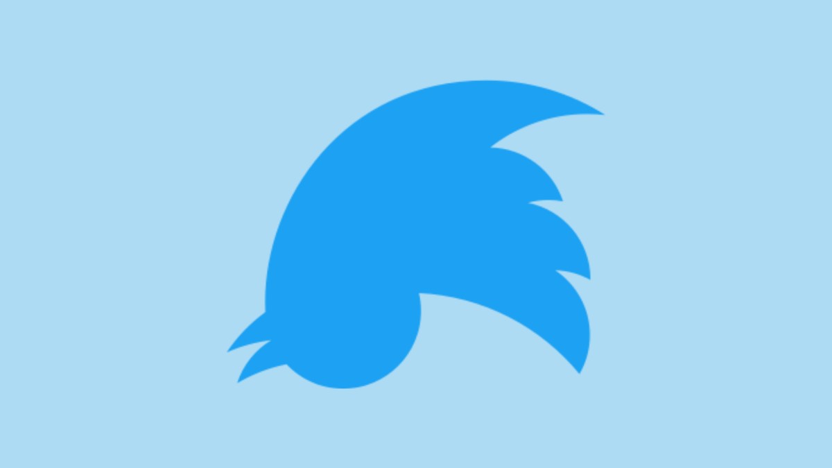 Oupsi, Twitter a fait une bêtise. // Source : Logo Twitter / Montage Numerama Oupsi, Twitter a fait une bêtise. // Source : Logo Twitter / Montage Numerama