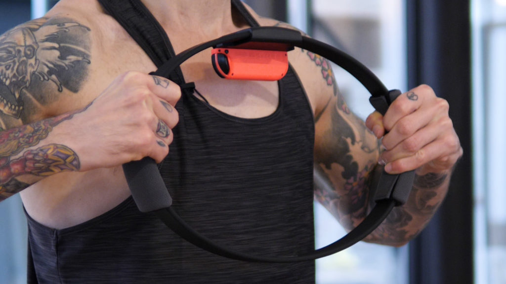 Ring Fit Adventure // Source : Louise Audry pour Numerama