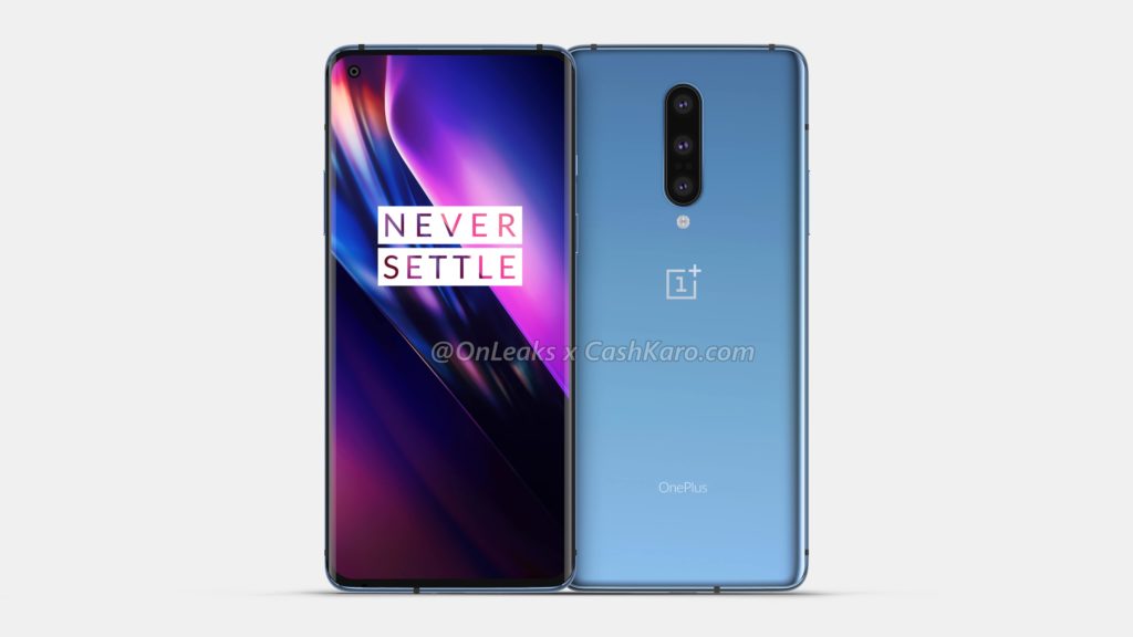Rendu OnePlus 8 // Source : CashKaro Rendu OnePlus 8 // Source : CashKaro