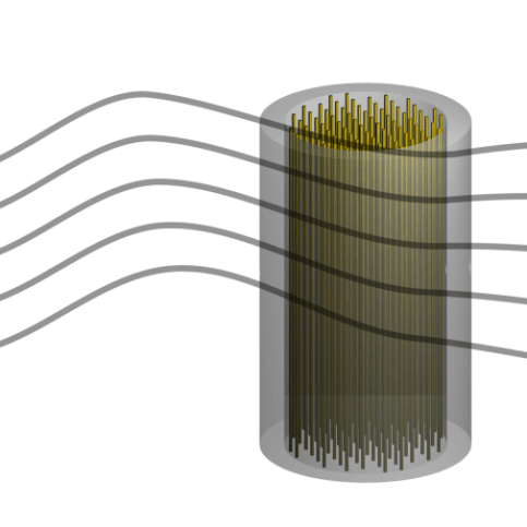 Représentation de la chambre de détection radio des axions. // Source :  Alexander Millar/Stockholm University