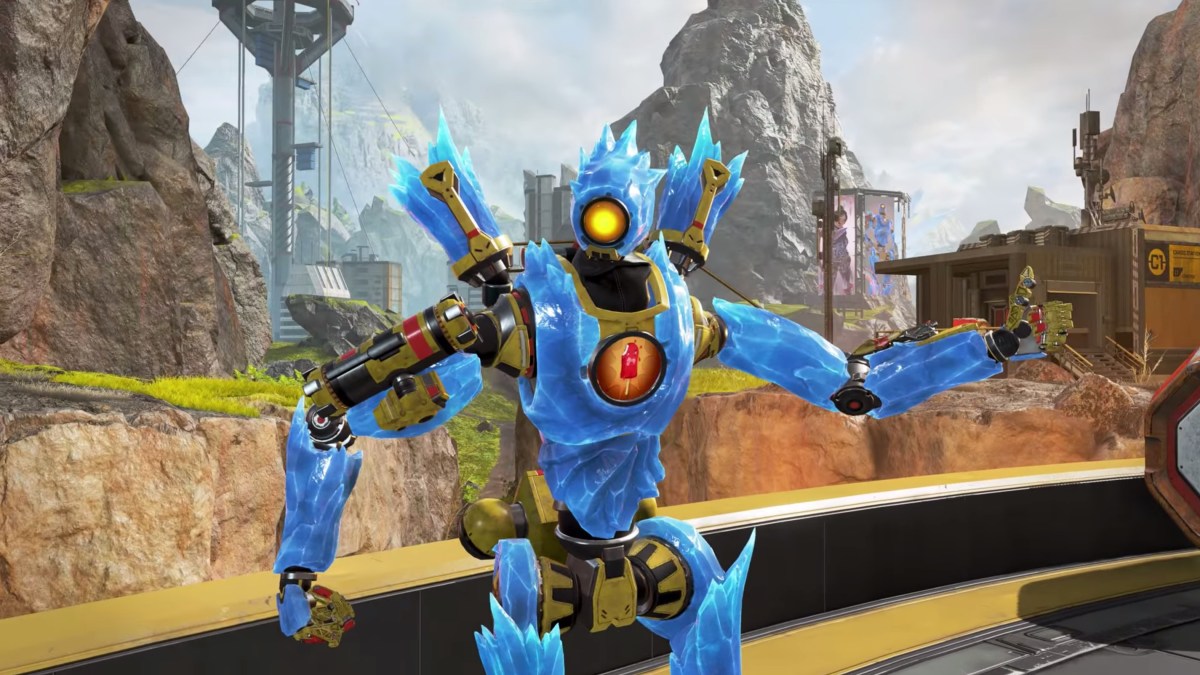 Pathfinder version "givrée" // Source : YouTube/Apex Pathfinder version "givrée" // Source : YouTube/Apex