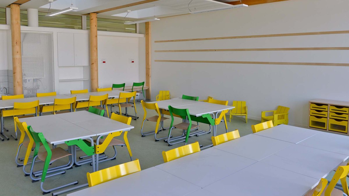 Une salle de classe en France. // Source : Ville d'Issy-les-Moulineaux Une salle de classe en France. // Source : Ville d'Issy-les-Moulineaux