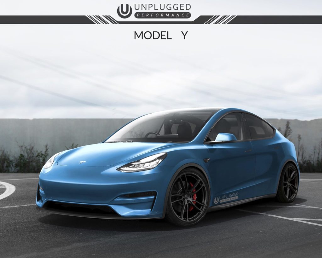 Model Y tuning // Source : Unplugged Performance (via Electrek) Model Y tuning // Source : Unplugged Performance (via Electrek)