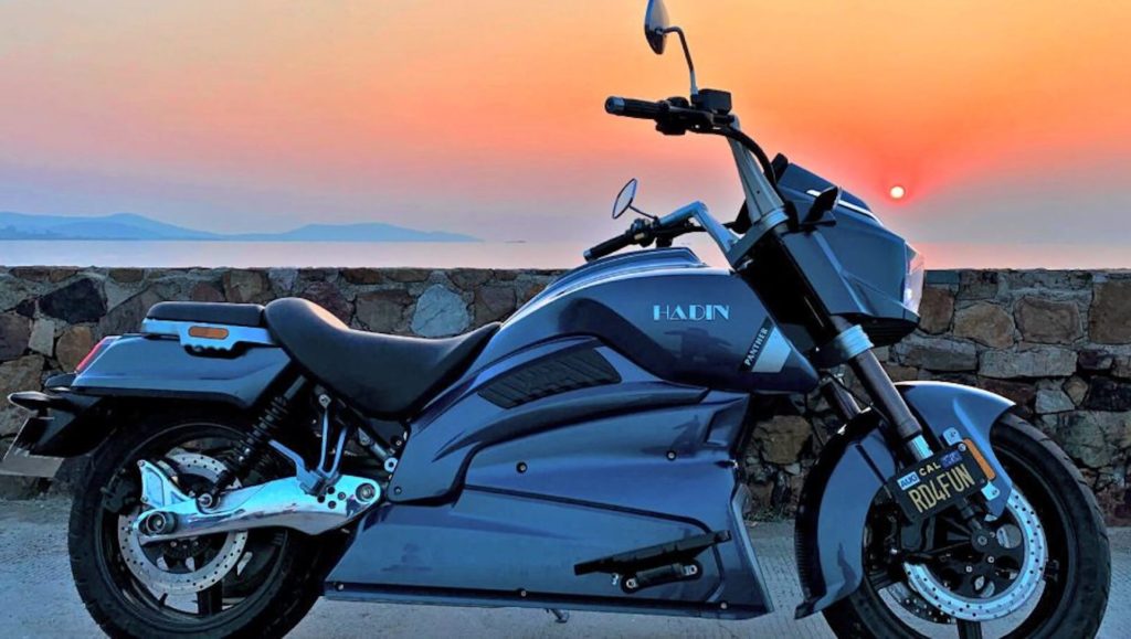 La moto Panther de Hadin // Source : Hadin (site en cache) La moto Panther de Hadin // Source : Hadin (site en cache)
