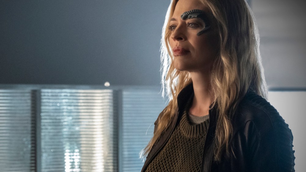 Seven of Nine, interprétée par Jeri Ryan. // Source : CBS / Amazon Prime