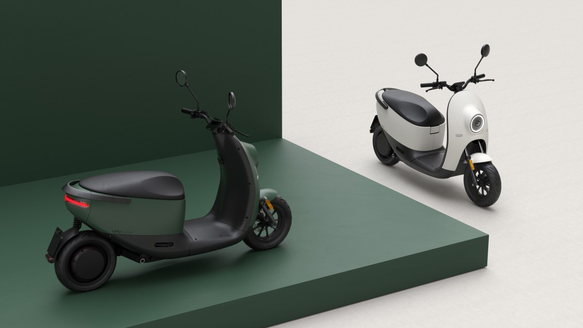 Deux nouveaux scooters Unu // Source : Unu Deux nouveaux scooters Unu // Source : Unu