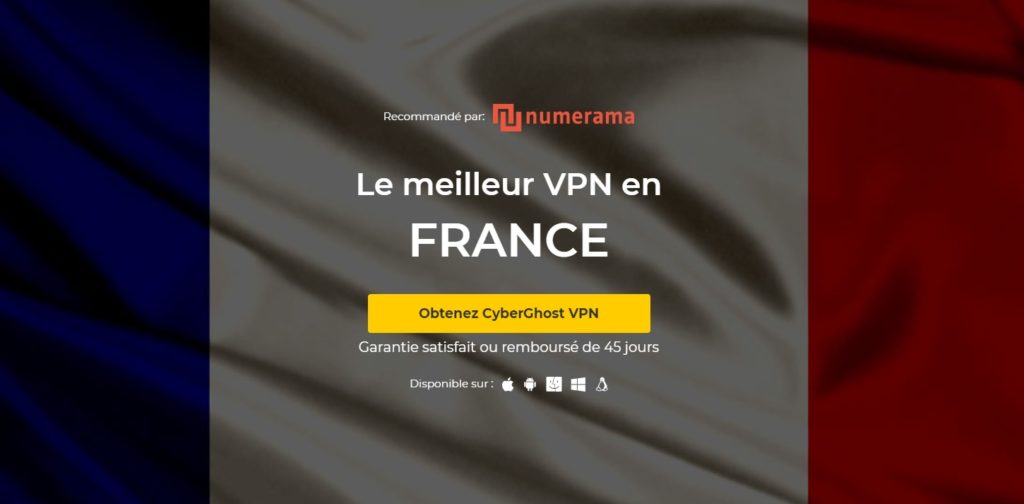 VPN Cyberghost Numerama VPN Cyberghost Numerama